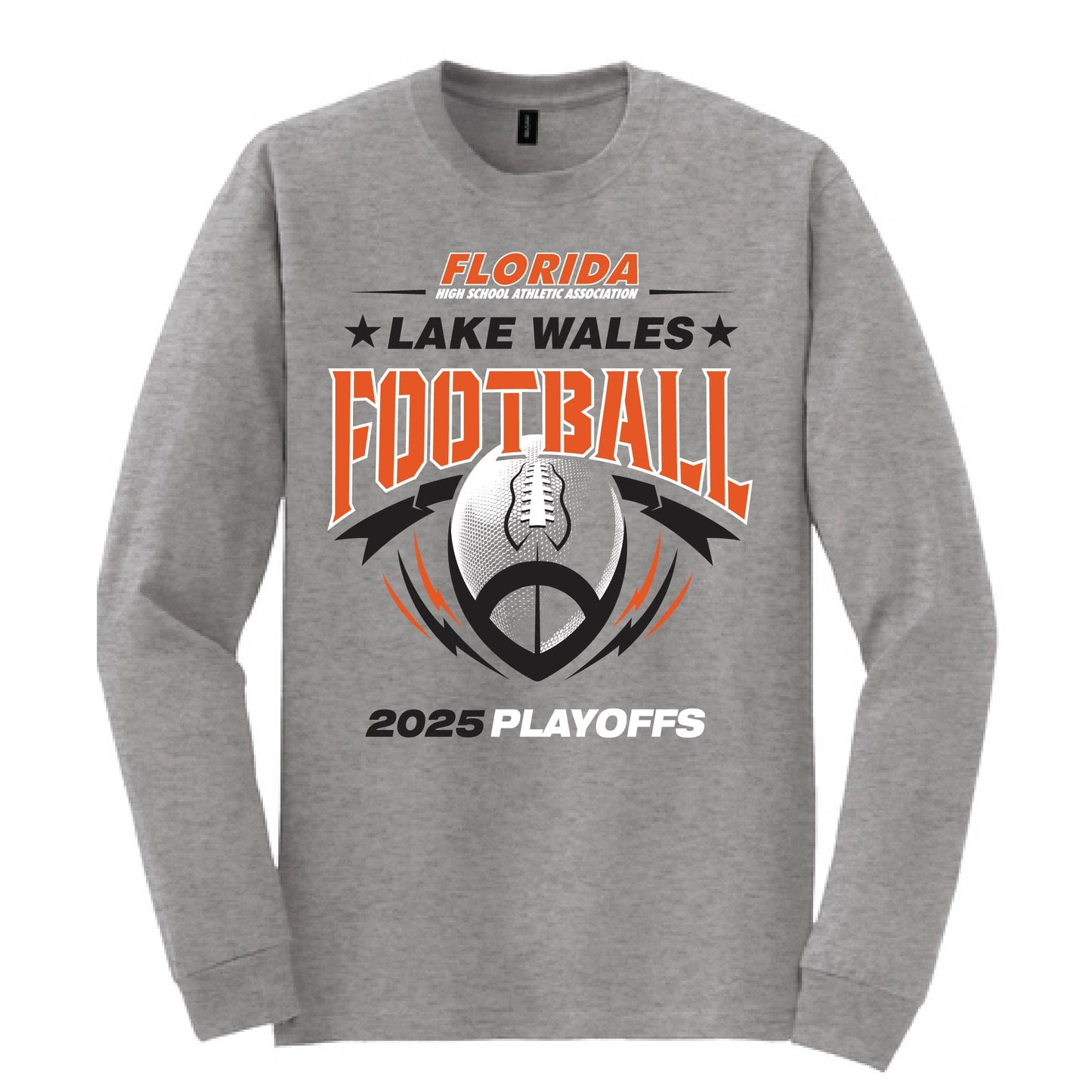 Gildan® DryBlend® 50 Cotton/50 Poly Long Sleeve Sport Grey T-Shirt