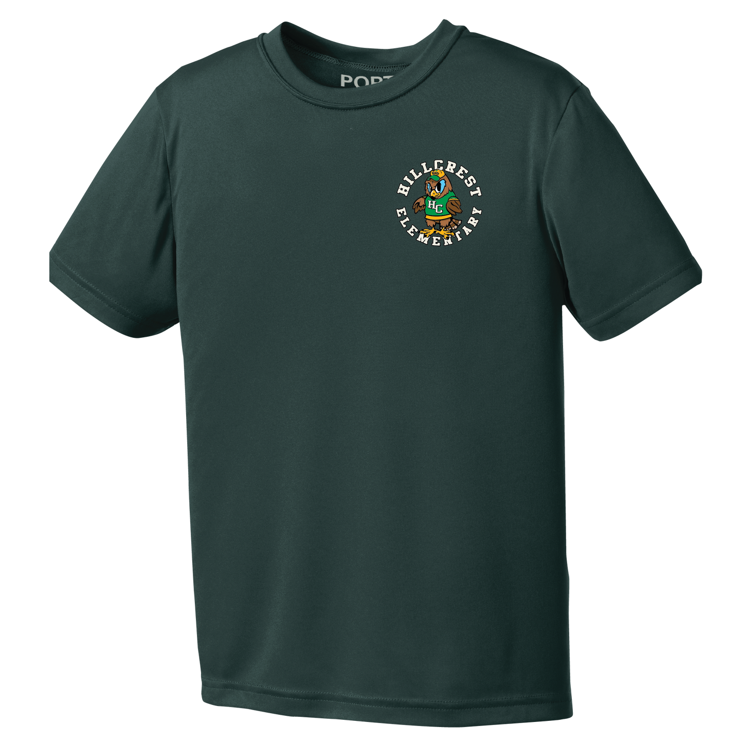 Hillcrest Daily Student Uniform Green Dri-Fit T-Shirt