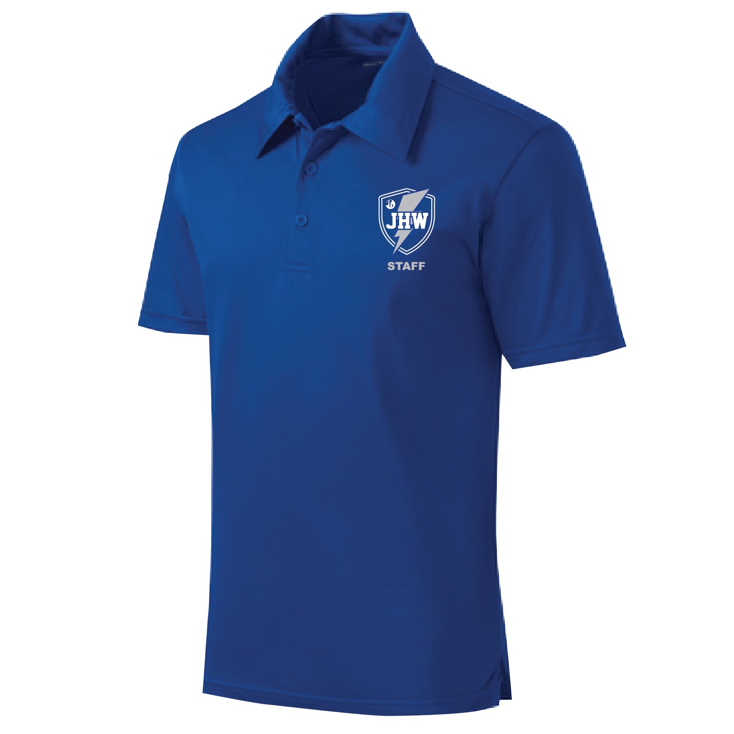 Adult Men/Unisex Royal Blue Sport TEK Posicharge Active Polo
