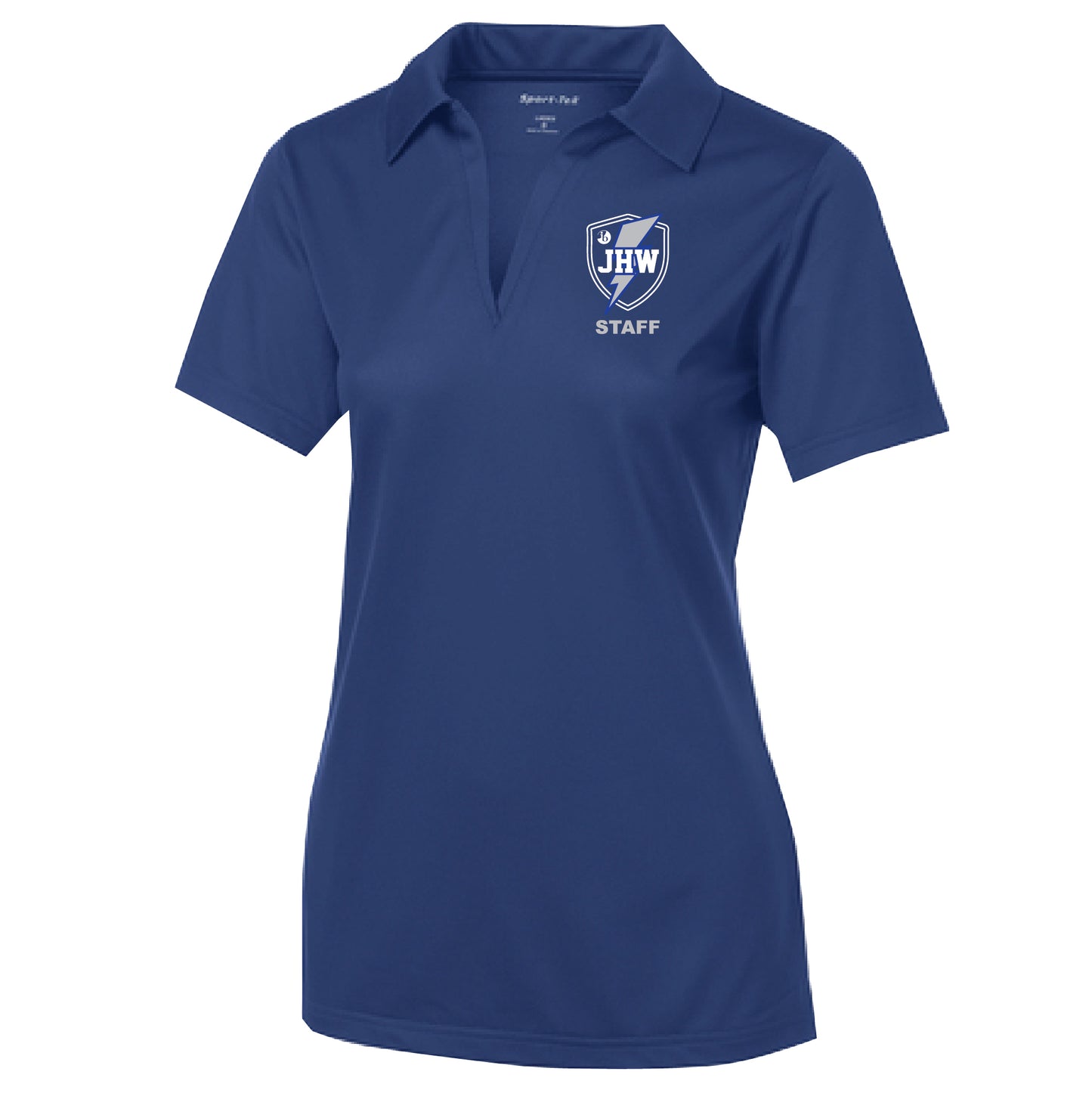 Ladies Royal Blue Sport TEK Posicharge Active Textured Polo