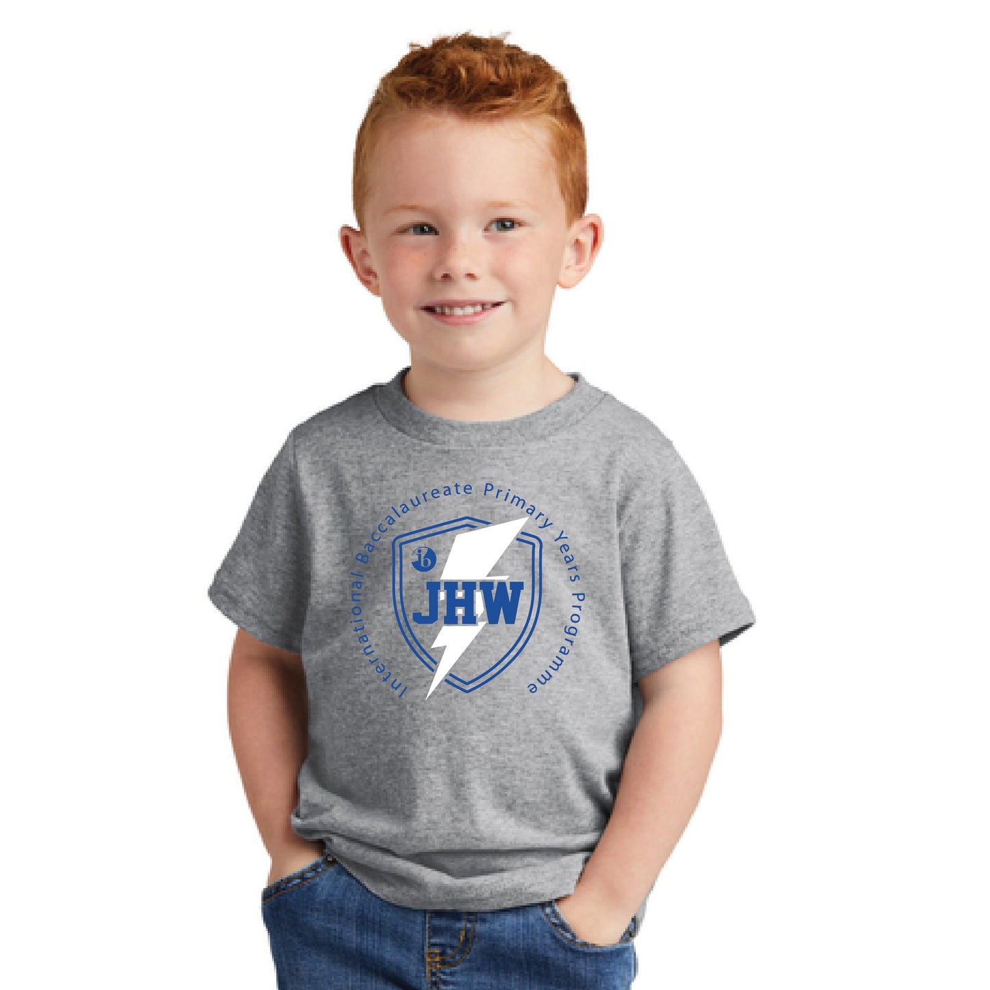 JHW Daily Pre-K Uniform Gray T-shirt