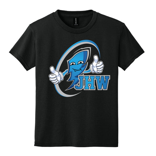 JHW Daily Student Uniform Black T-shirt