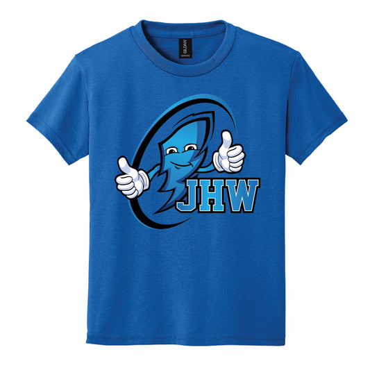 JHW Daily Student Uniform Blue T-shirt