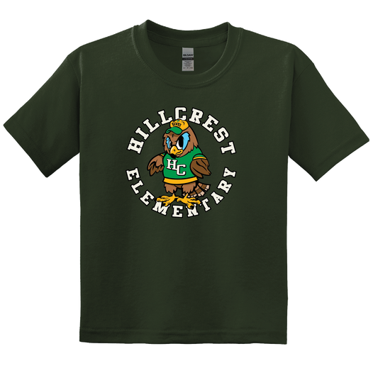 Hillcrest Daily Student Uniform Green T-Shirt