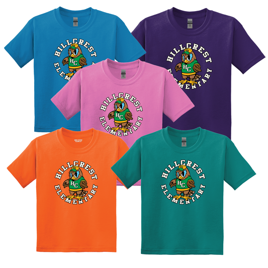 Hillcrest Youth Friday Colored T-Shirts