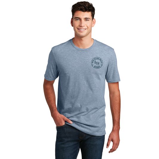 District Men's Short Sleeve Flint Blue T-shirt