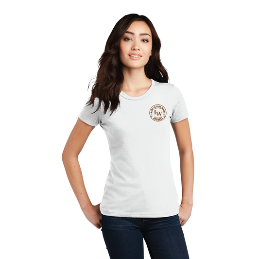 District Women's Short Sleeve White T-shirt