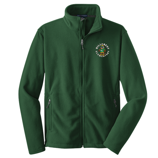 Hillcrest Green Fleece Student Jacket